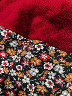 Teddyplüsch Herbstblumen