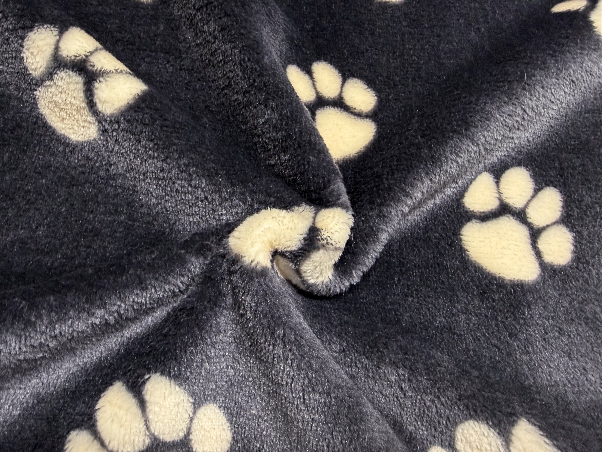 „Pfoten anthrazit-creme“