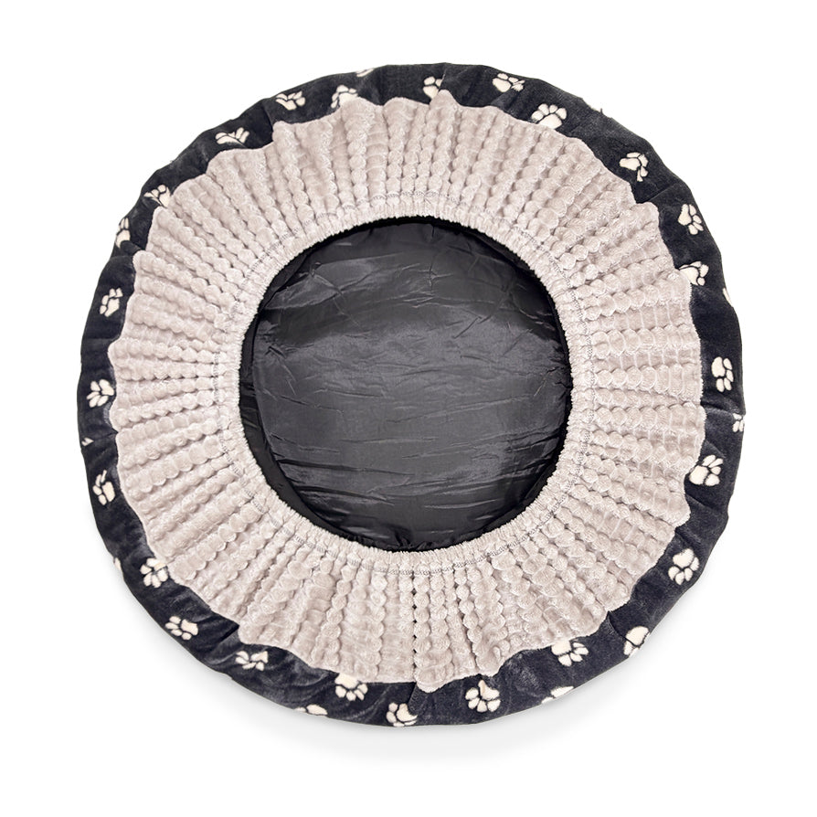 „Pfoten anthrazit-creme“