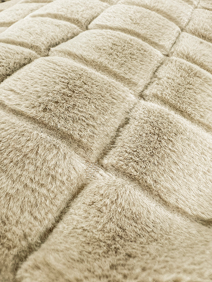 Greige Squares Khaki