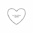 Herz - Kissen (M)