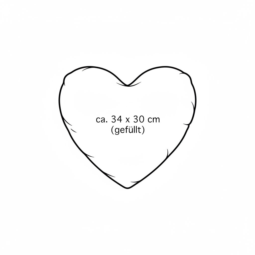 Herz - Kissen (M)