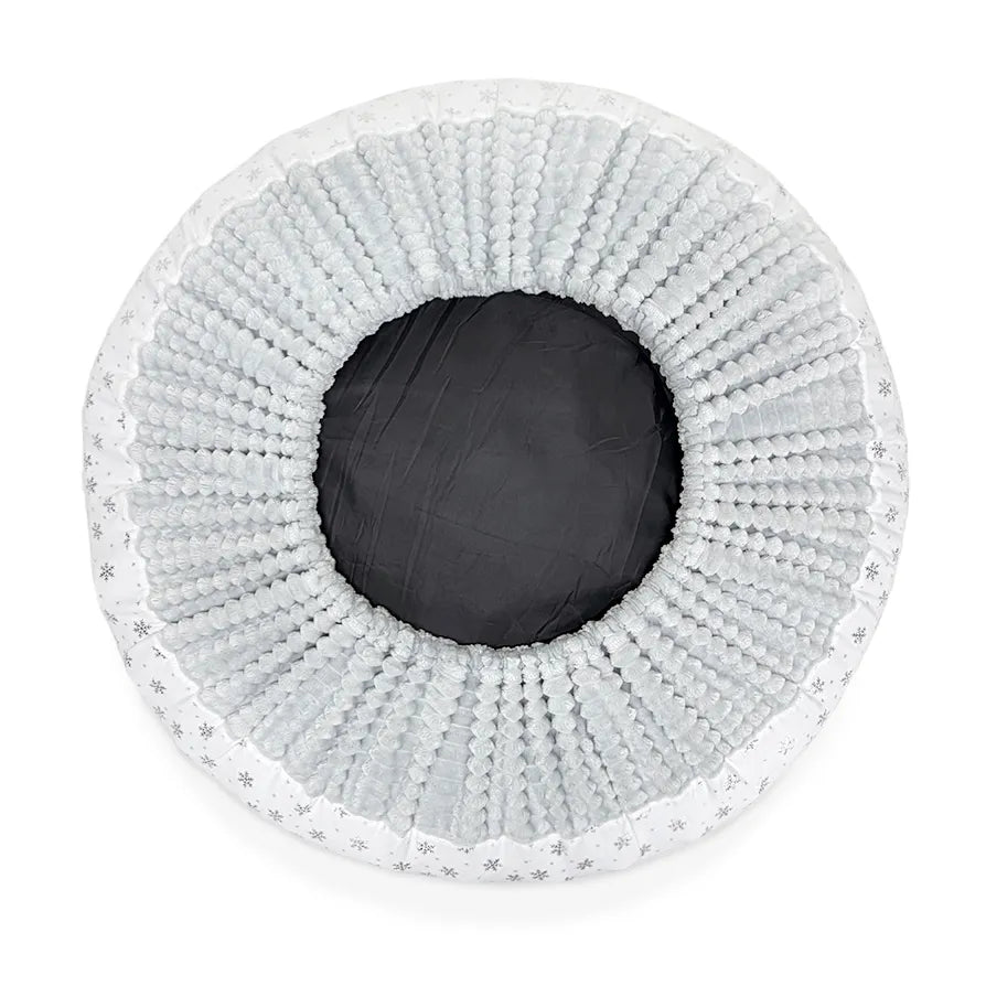 „Teddyplüsch + Glitzerflocken“