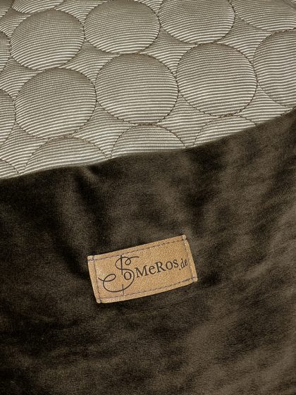 UNIKAT Flockenbezug "Cool Espresso", kühlende Liegefläche, 90cm RTG – Bild 3
