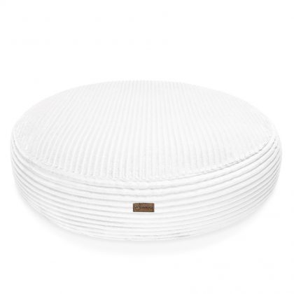 Flockebezug "Breitcord" offwhite, 90cm RTG